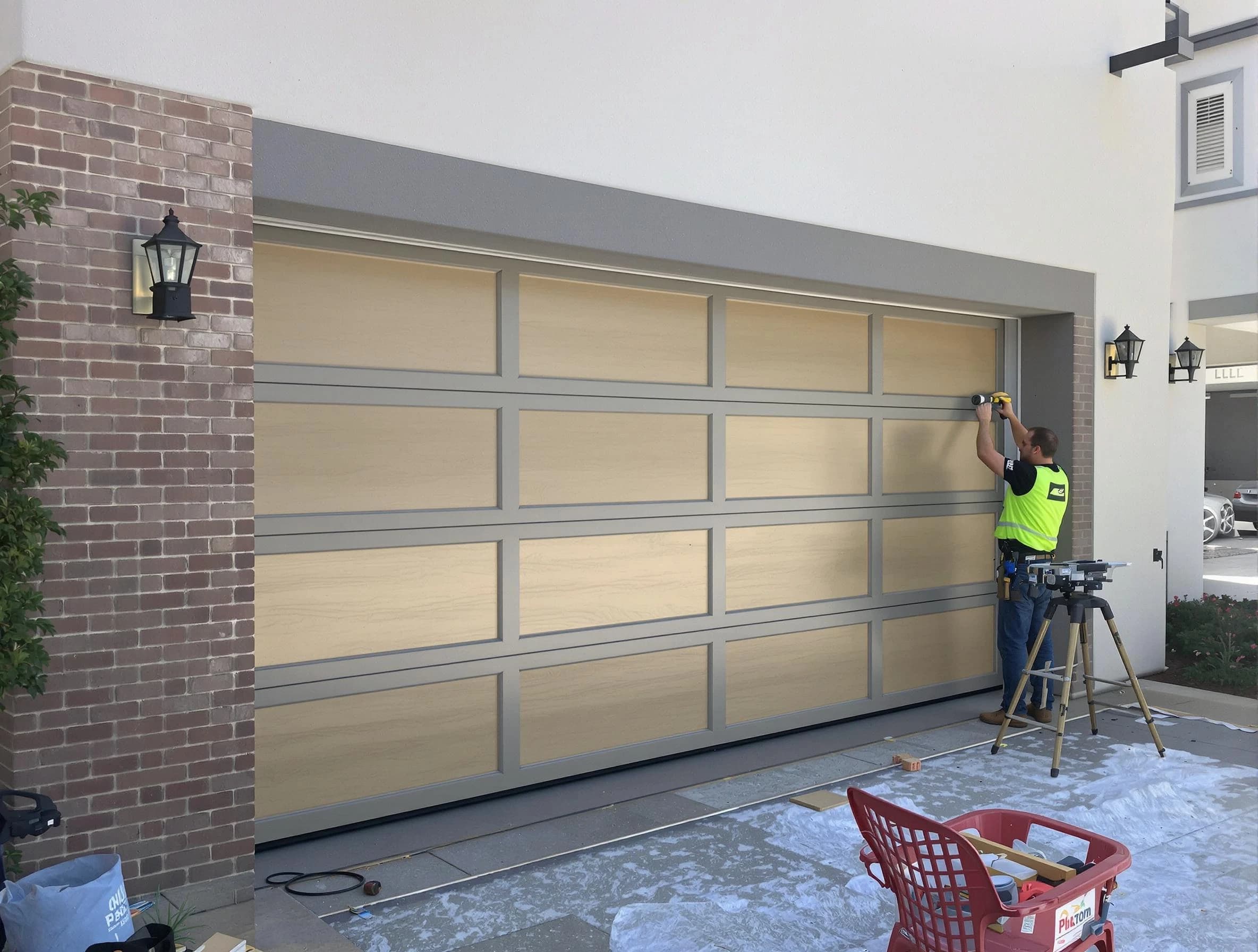 Garage door replacement service by Lyndhurst Garage Door Repair in Lyndhurst