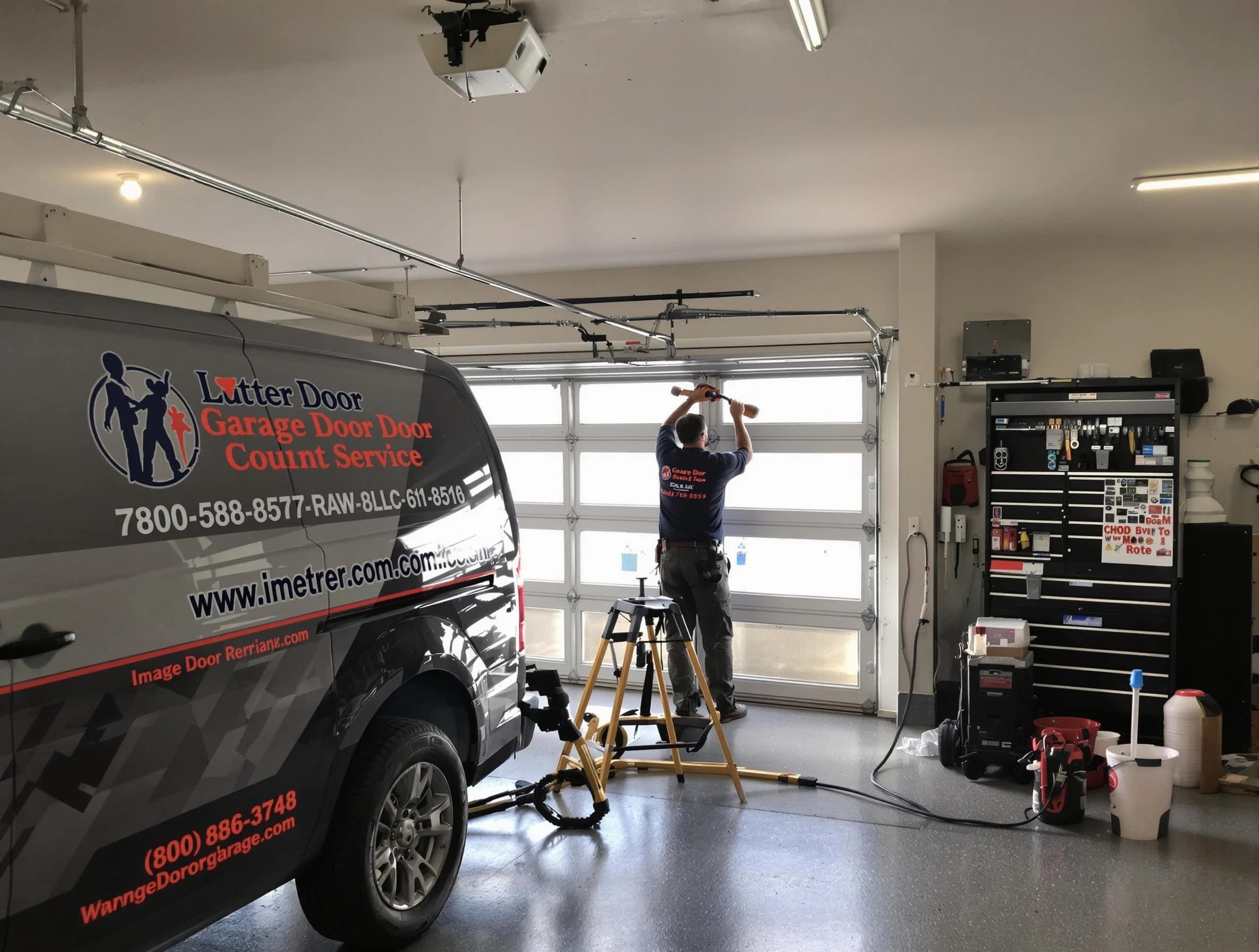 Lyndhurst Garage Door Repair rapid response team performing same-day repair in Lyndhurst